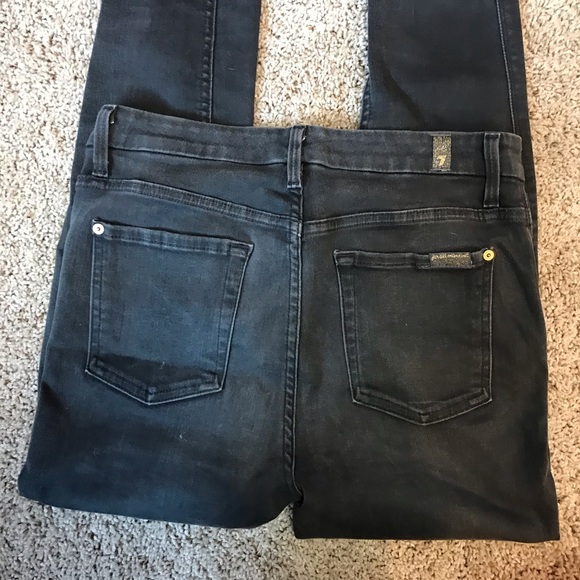 7FAM high waist ankle skinny jeans - Picture 2 of 4